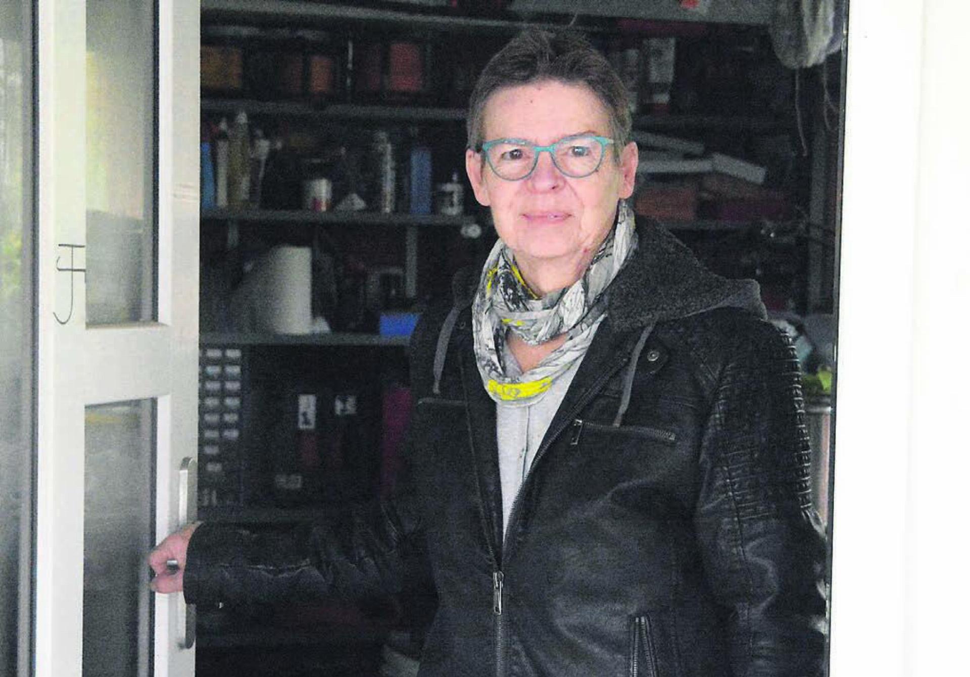 Auch Marguerite Weber Bless öffnet ihre Garagen- respektive die Werkstatttür für Interessierte – und wird selber den einen oder anderen Stand besuchen. Bild: Celeste Blanc