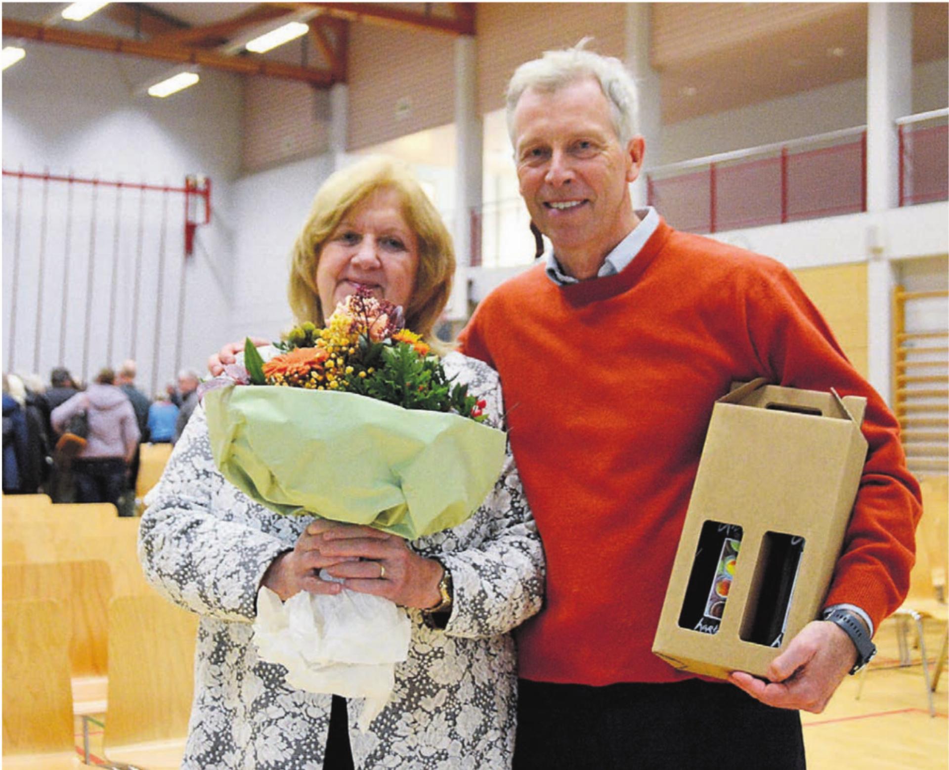 Je acht Jahre engagierten sich Vivienne Graw und Cristian Canis im Gemeinderat. Bild: Annemarie Keusch - Das Bild wird blockiert. – Möglicherweise durch einen aktiven Adblocker.