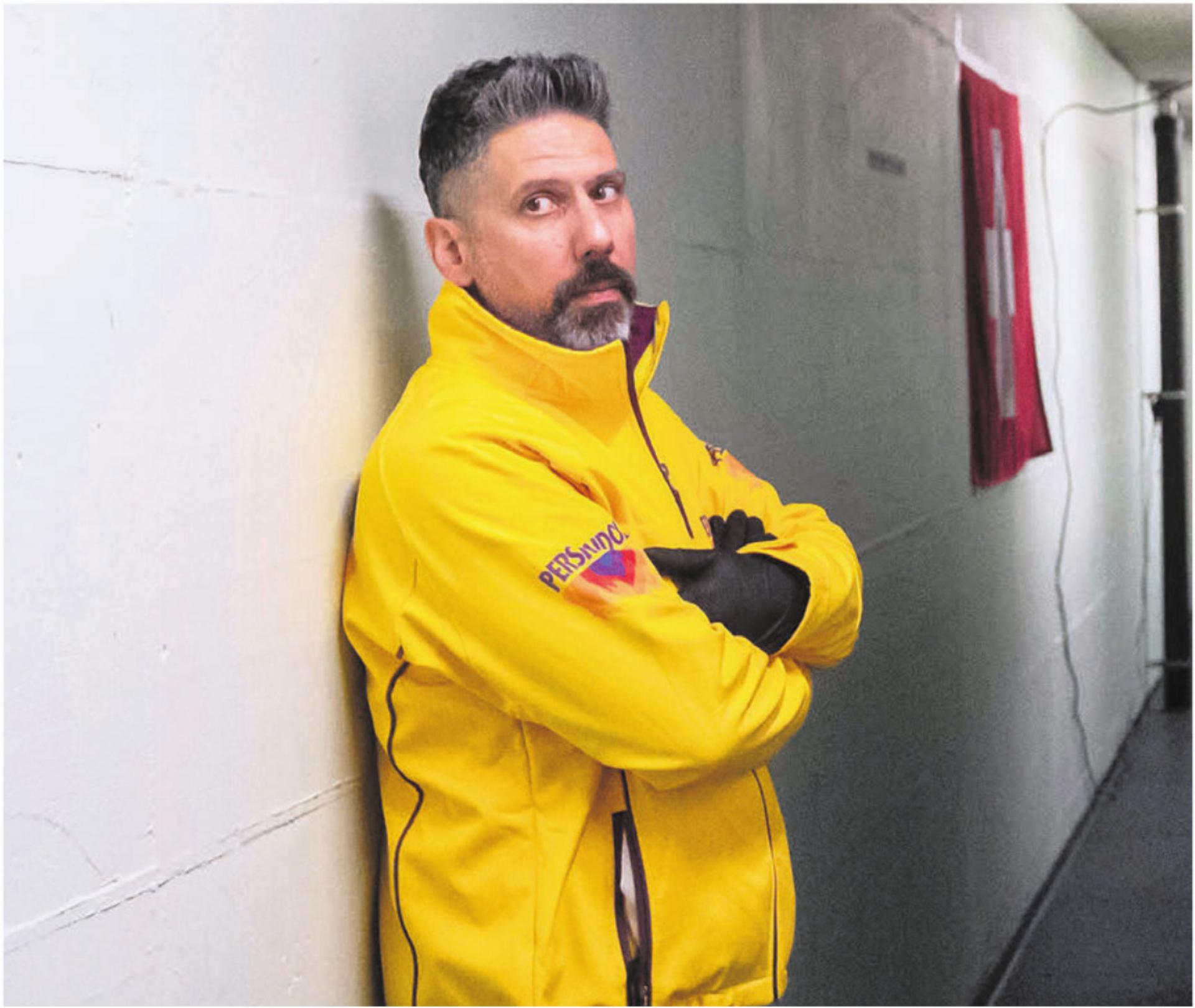 Fabio Rampa ist seit bald neun Jahren Physiotherapeut des Schweizer Eishockey-Nationalteams. Zum ersten Mal erlebt der Aristauer aber Olympische Spiele in Europa und eine Weltmeisterschaft in der Schweiz.
Bild: SIHF - Das Bild wird blockiert. – Möglicherweise durch einen aktiven Adblocker.