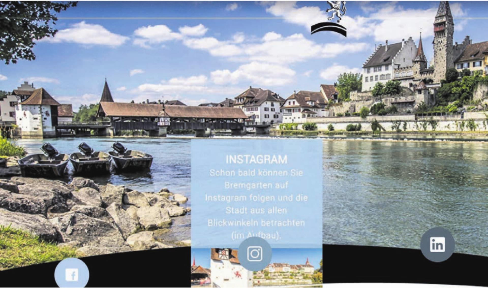 Von den 197 Aargauer Gemeinden hätten nur 61 eine Präsenz auf einer sozialen Plattform. Von den grössten Freiämter Gemeinden nutzt beispielsweise Bremgarten Facebook und Linkedin und ist bald auch auf Instagram präsent. Muri bringt Informationen der Gemeinde mit einem Whatsapp-Kanal direkt aufs Handy und Wohlen hat noch kein solches Angebot. Bild: zg - Das Bild wird blockiert. – Möglicherweise durch einen aktiven Adblocker.