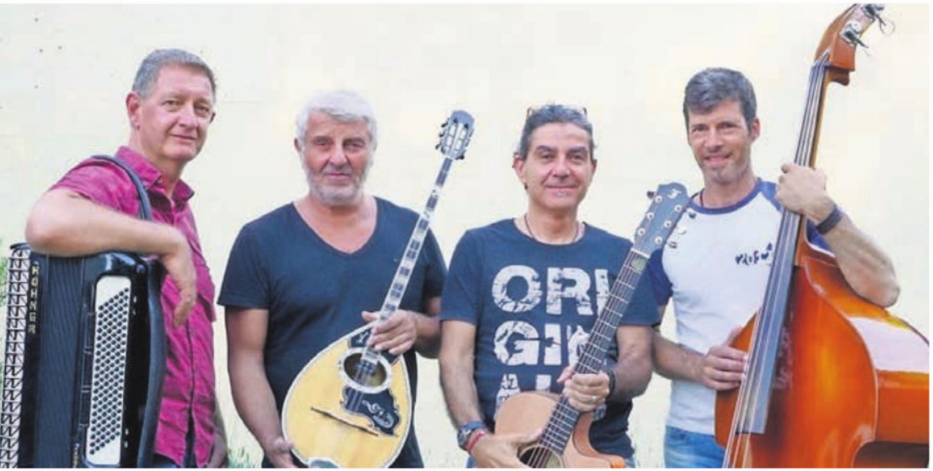 Die Band «ela ela» wird im Bürgisserhus den Gästen griechische Musik näherbringen.    Bild: zg - Das Bild wird blockiert. – Möglicherweise durch einen aktiven Adblocker.