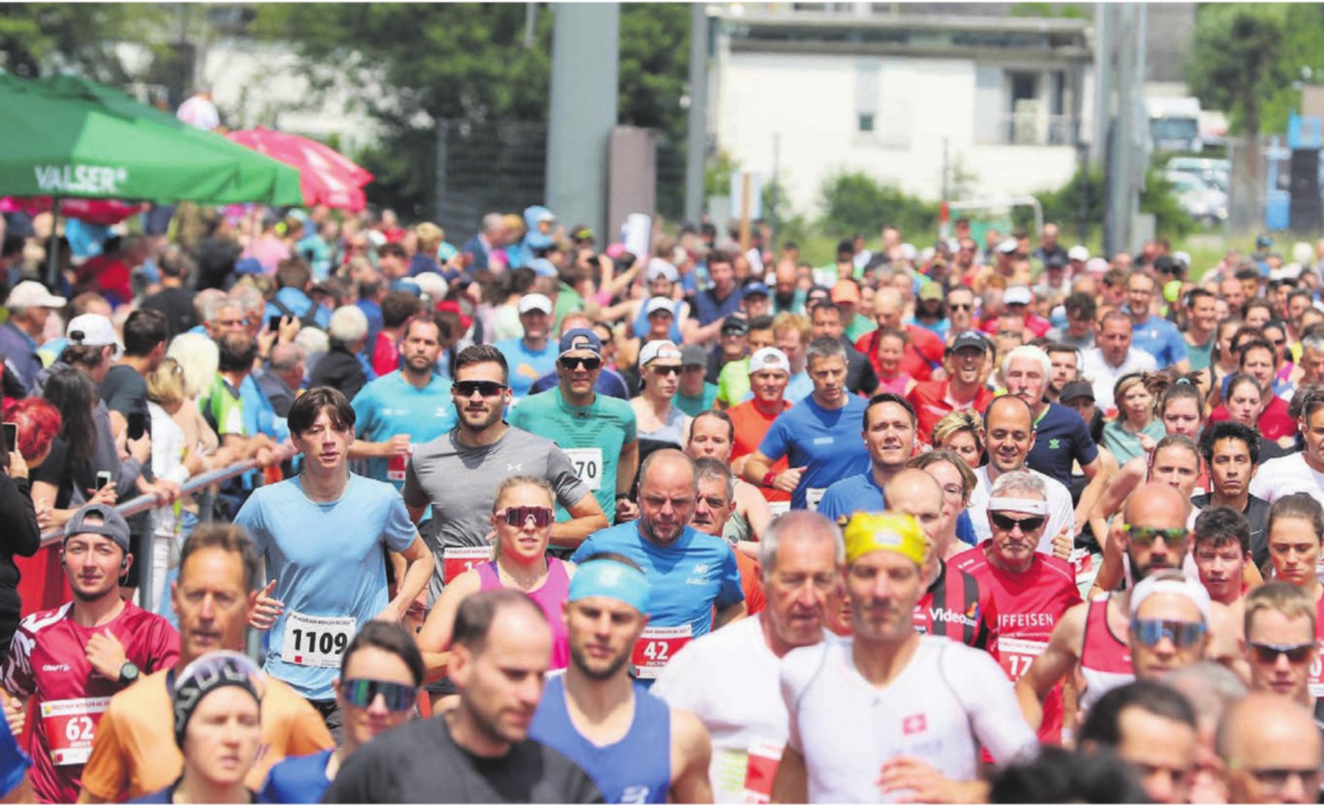 An der Beliebtheit hat es nicht gelegen: 2025 nahmen rund 750 Menschen am Pfingstlauf teil. Im nächsten Jahr setzt der beliebte Event aus. Bilder: spr - Das Bild wird blockiert. – Möglicherweise durch einen aktiven Adblocker.