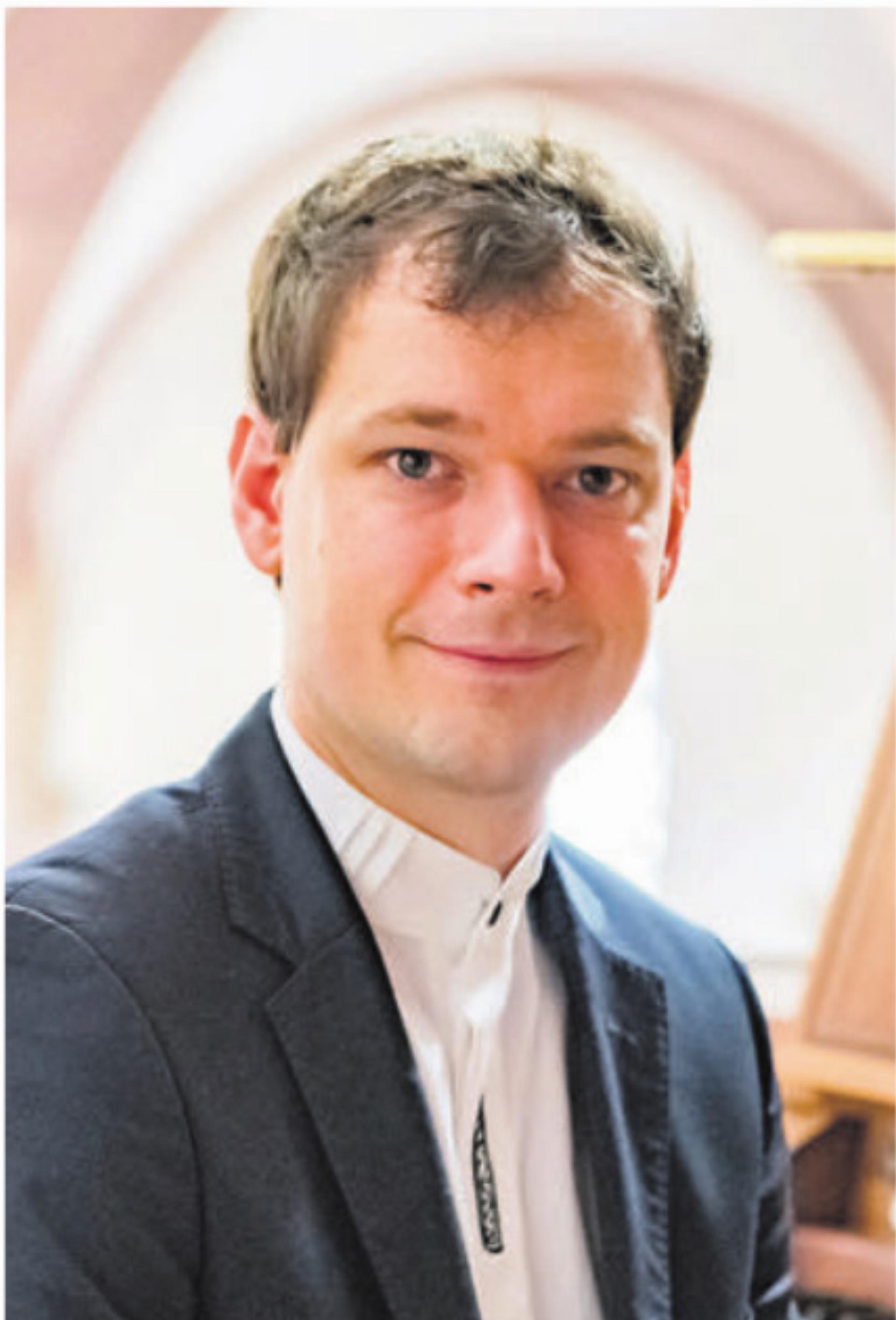 Severin Zöhrer ist Organist in Bad Säckingen. Bild: zg - Das Bild wird blockiert. – Möglicherweise durch einen aktiven Adblocker.