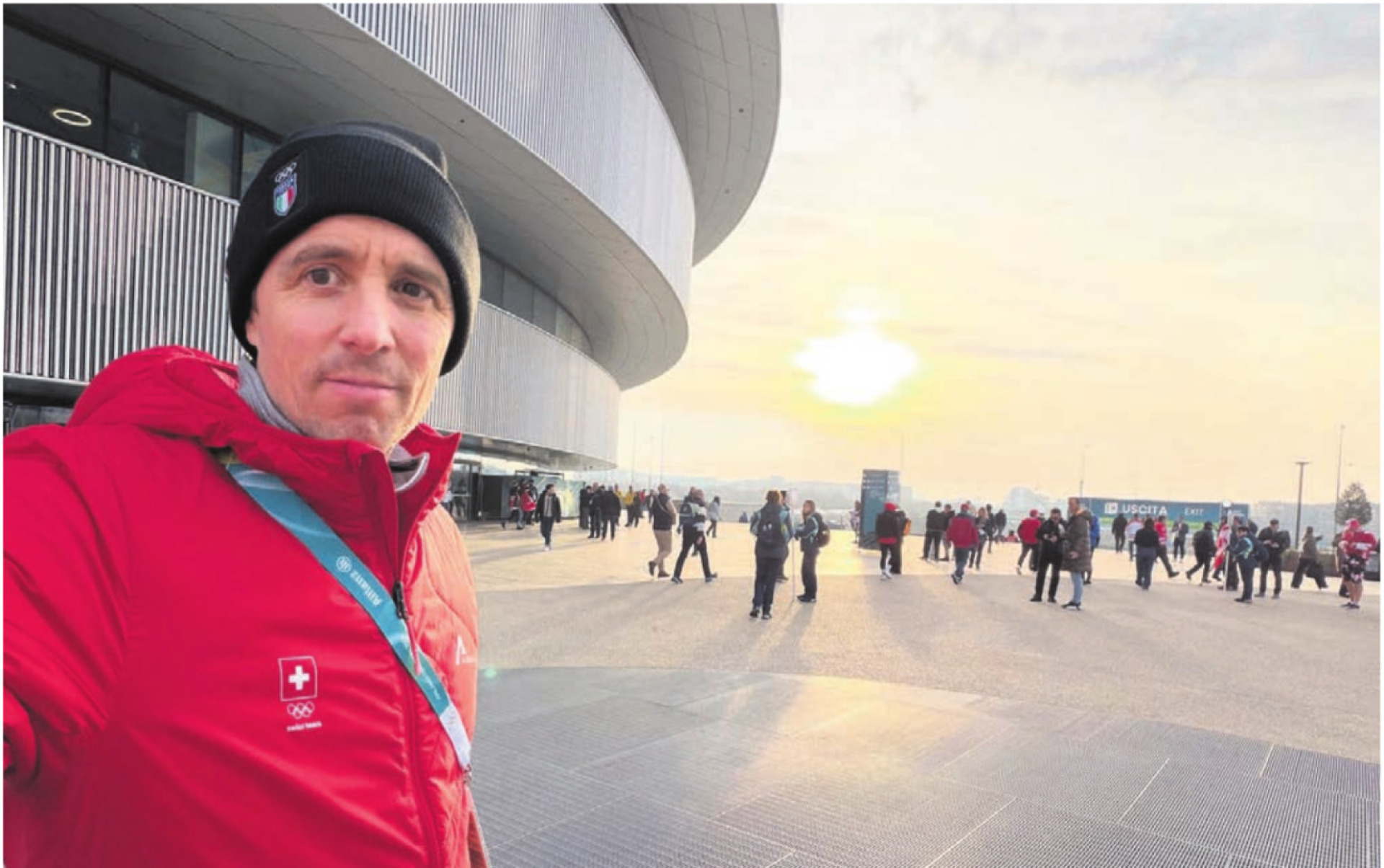 Pascal Jenny an den Spielen in Mailand, nun ist er optimistisch für die Spiele 2038 in der Schweiz. Der Vizepräsident von Swiss Olympic: Wenn wir die Hausaufgaben machen, die Schweiz die Spiele will, dann kriegen wir sie vom IOC zugesprochen. - Das Bild wird blockiert. – Möglicherweise durch einen aktiven Adblocker.