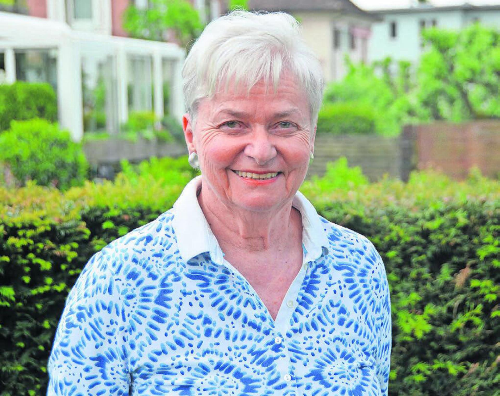 Heidi Denzler möchte den Turnverein Oberwil-Lieli nicht missen. Seit 50 Jahren turnt sie im Verein. «Denn hier fühle ich mich sehr gut aufgehoben», sagt sie. Bild: Roger Wetli