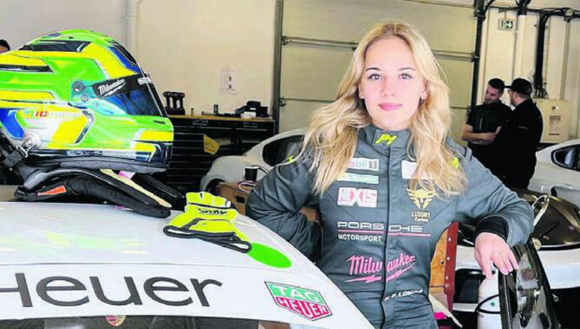 Ekaterina Lüscher macht einen wichtigen Schritt in der Welt des Motorsports. Bild: zg