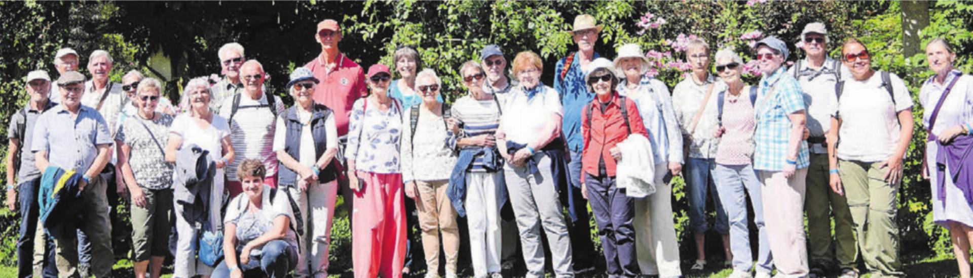 Die Mitglieder des Gemischten Chors Rudolfstetten/Friedlisberg genossen den Ausflug nach Deutschland. Bild: zg