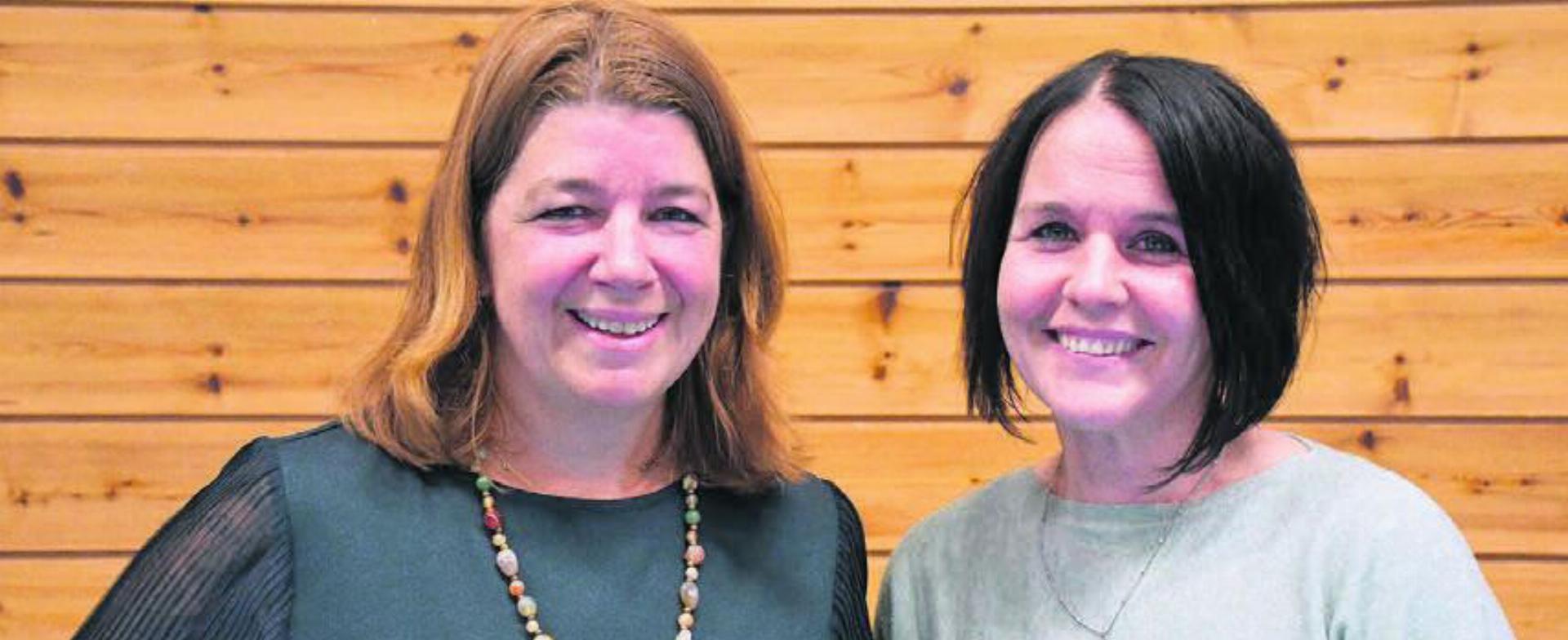 Die frisch gewählte Frau Gemeindeam-
mann Dominique Hoffmann, links, mit ihrer erfahrenen Frau Vizeammann Claudia Gauch.
Bild: vaw - Das Bild wird blockiert. – Möglicherweise durch einen aktiven Adblocker.