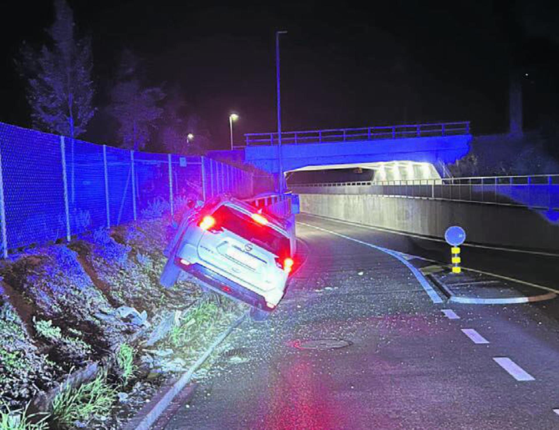 Der Unfall ereignete sich bei der neuen Brings-Sammelstelle im Villmergen. Bild: pz