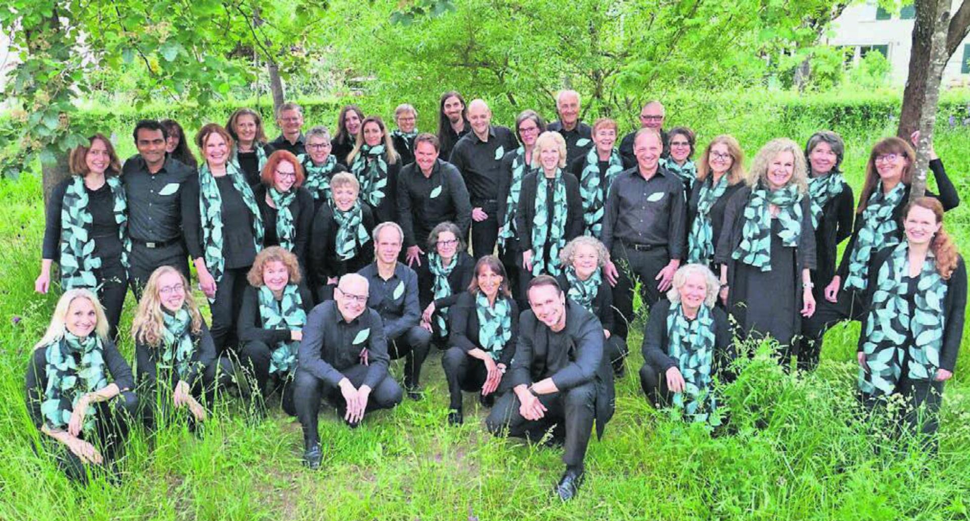 Seit über 30 Jahren besteht der Gospelchor Winterthur und begeistern die Sängerinnen und Sänger das Publikum. Bild: zg