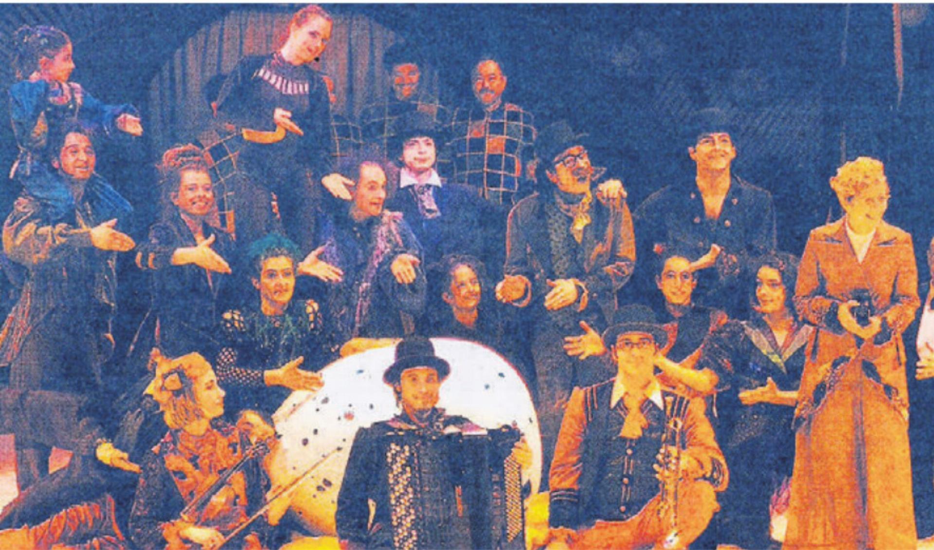 Das Ensemble des Circus Monti überzeugte auch die Jury des Prix Walo. Bild: Archiv - Das Bild wird blockiert. – Möglicherweise durch einen aktiven Adblocker.