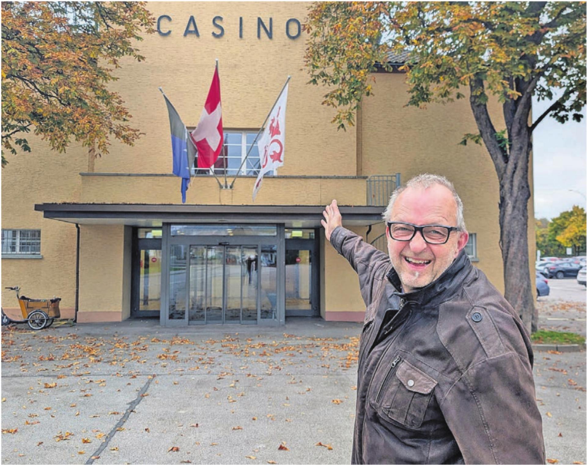 Citymanager Ralph Nikolaiski lädt kommende Woche gleich doppelt ins Casino. Bild: Marco Huwyler - Das Bild wird blockiert. – Möglicherweise durch einen aktiven Adblocker.