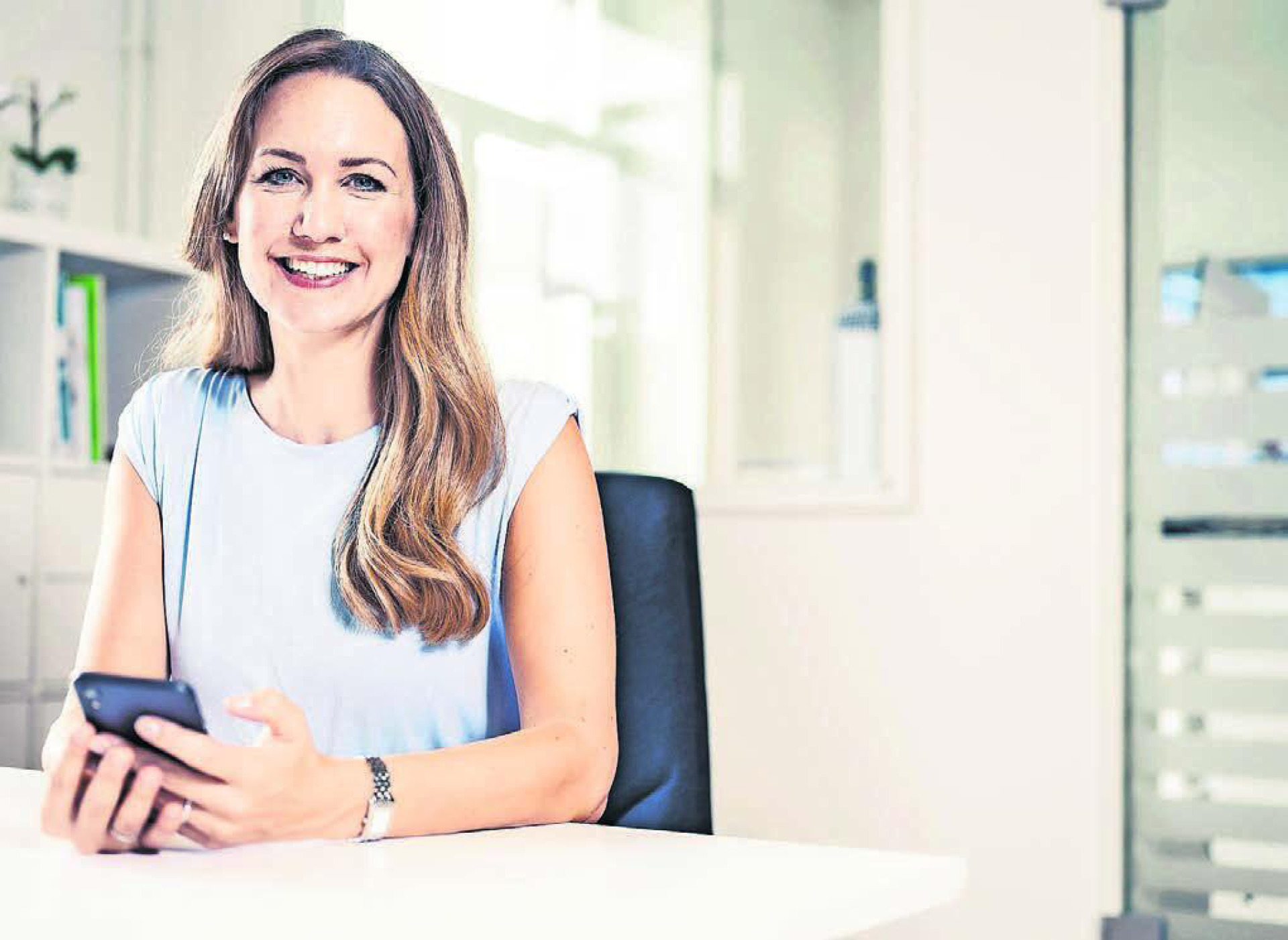 Vanessa Hunkeler-Bolliger ist CEO der Refline AG: Als Geschäftsführerin kann man seine eigenen Werte einbringen. Bild: pd
