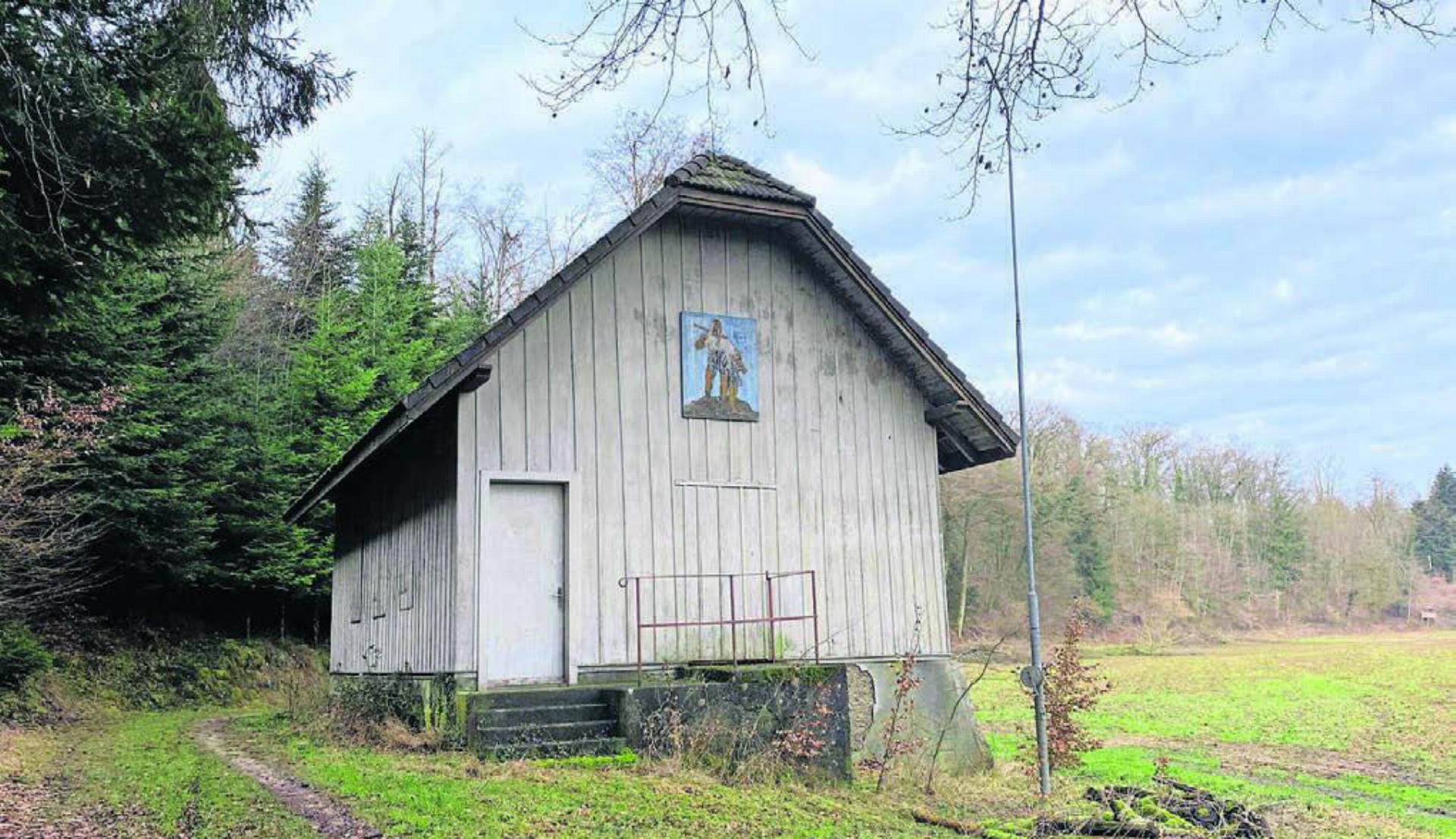 Das Schützenhaus Matteneich wird möglichst bald abgerissen. Bilder: zg