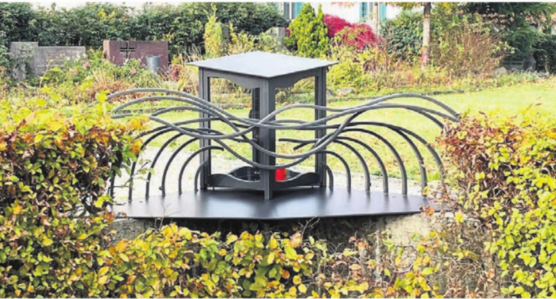 Die neue Lösung schützt die Kerzen vor Wind und Wetter. Bild: gk - Das Bild wird blockiert. – Möglicherweise durch einen aktiven Adblocker.