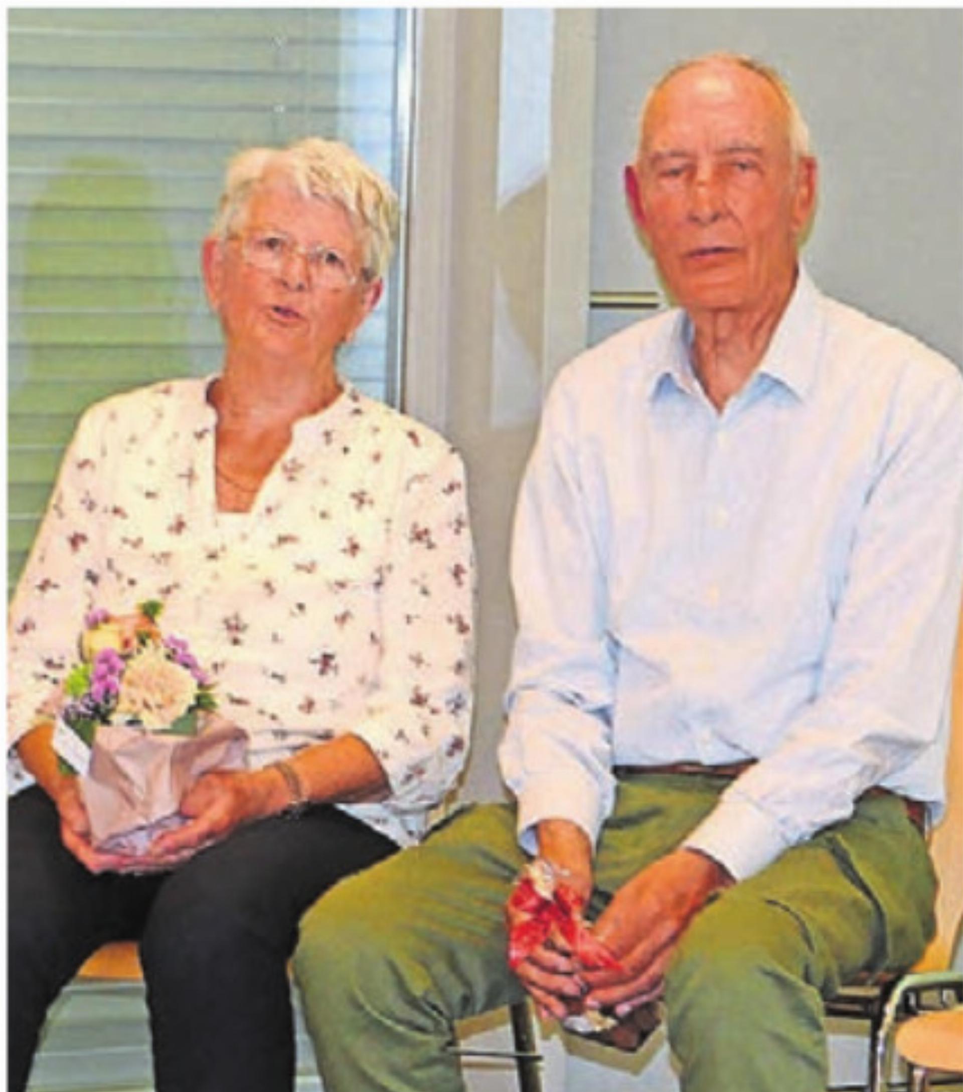 Guido und Maria Baur-Sax feiern dieses Jahr ihren 60. Hochzeitstag. - Das Bild wird blockiert. – Möglicherweise durch einen aktiven Adblocker.