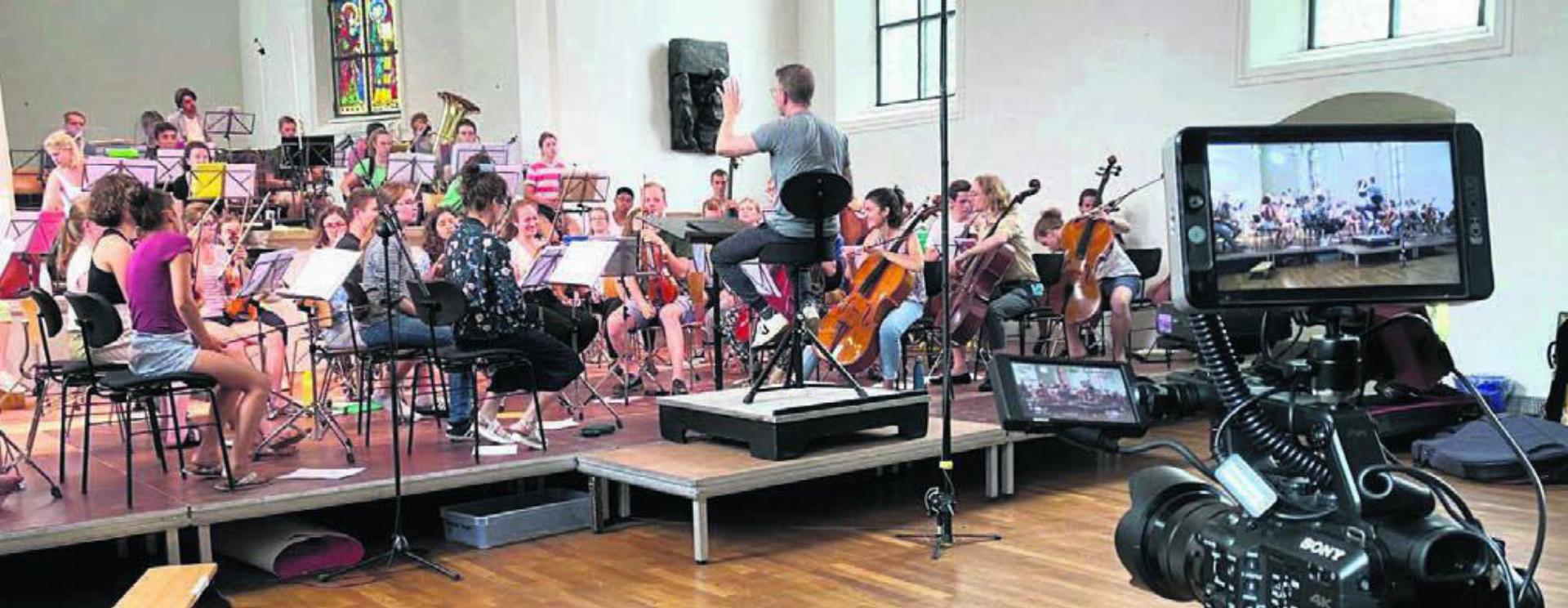 Das Jugend-Sinfonieorchester Aargau im Fokus: zum 20-Jahr-Jubiläum ganz besonders. Bild: zg