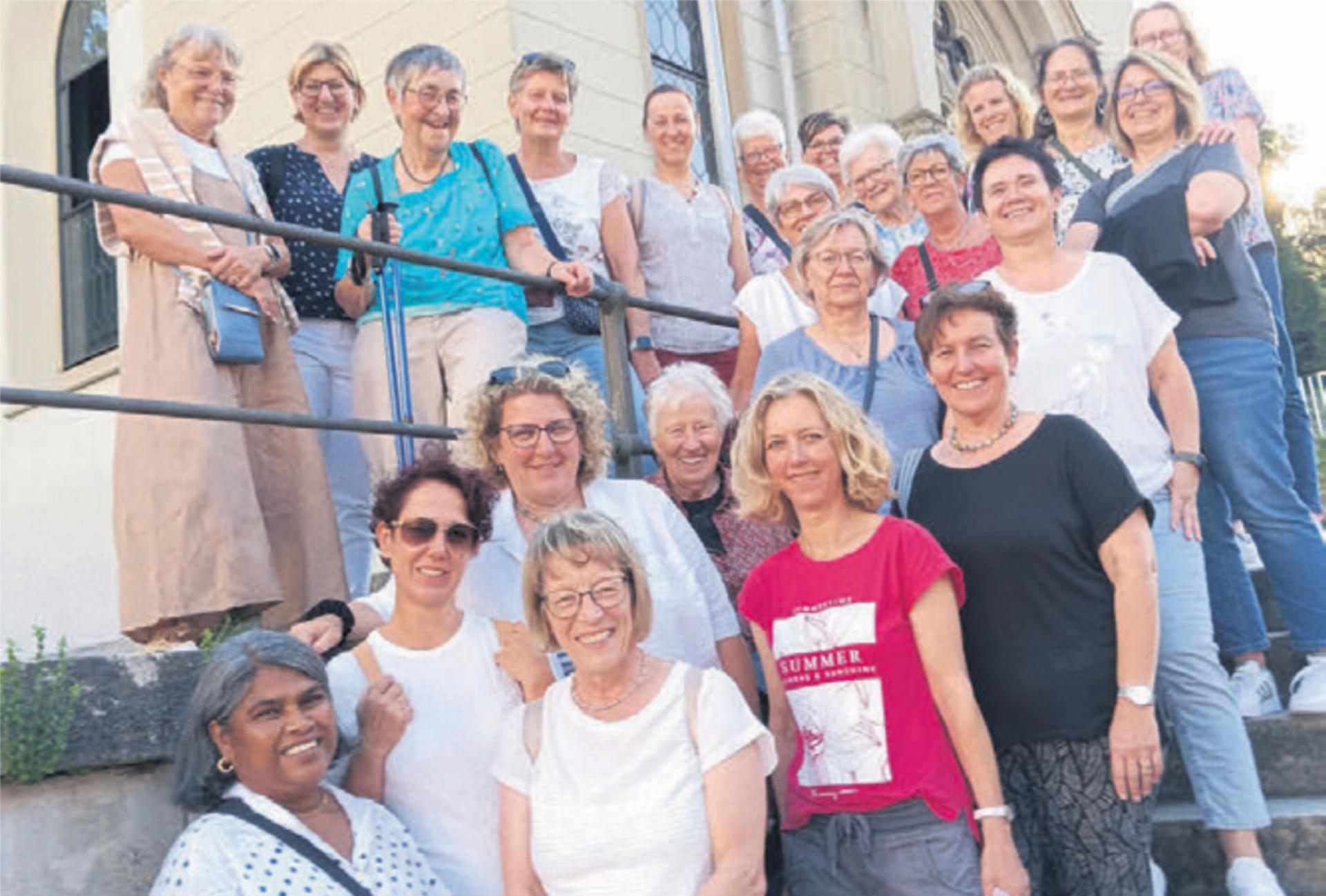 Das obligate Gruppenfoto durfte natürlich nicht fehlen. Bild: zg