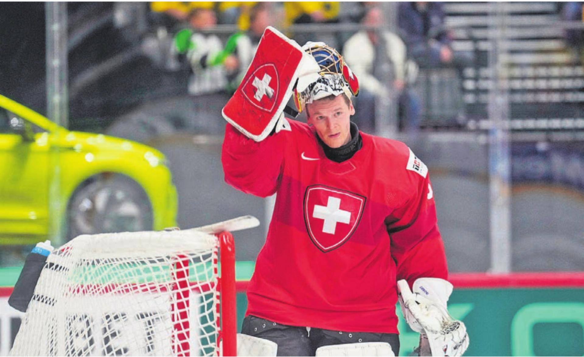 Eine der grössten Figuren der Schweizer Eishockeygeschichte kommt nach Wohlen: Goalie Leonardo Genoni (hier im Trikot der Schweizer Nati im Final der Weltmeisterschaft 2025). Bild: Freshfocus - Das Bild wird blockiert. – Möglicherweise durch einen aktiven Adblocker.