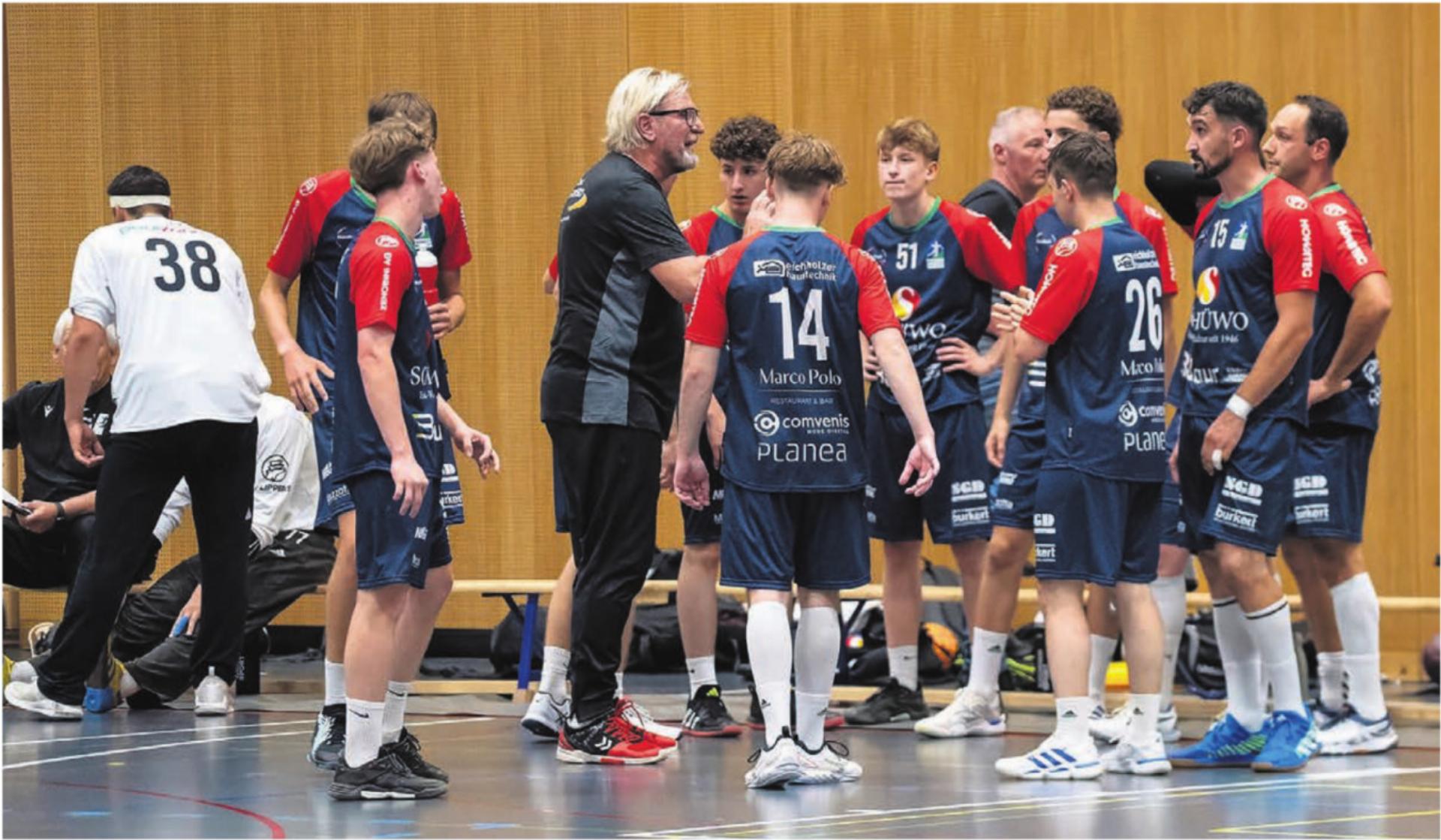 Die SG Wohlen Mutschellen mit Trainer Alex Milosevic ist nach zwei Spieltagen auf bestem Weg und steht ungeschlagen an der Tabellenspitze. 
Bild: sh - Das Bild wird blockiert. – Möglicherweise durch einen aktiven Adblocker.