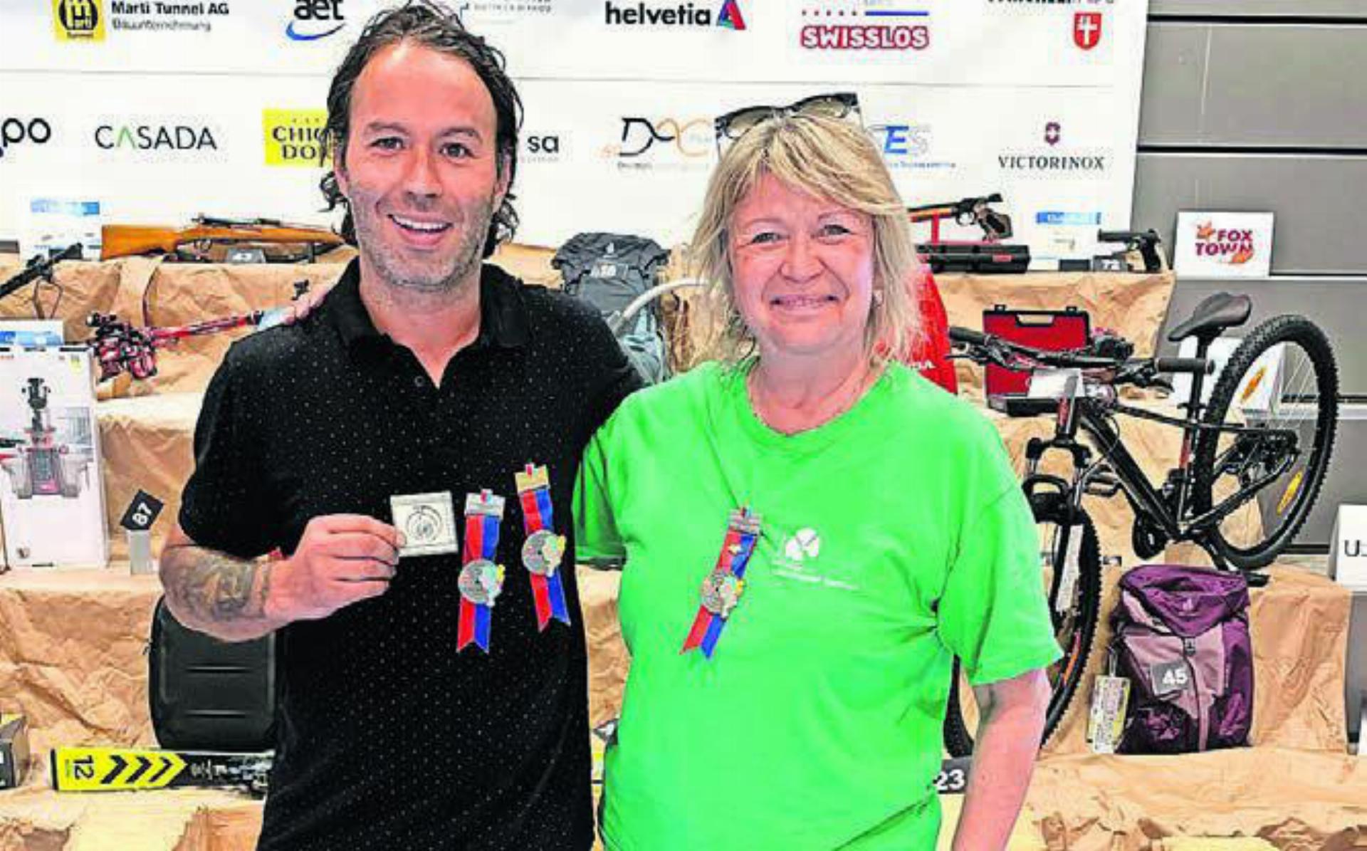 Tiago Ferràs und Beatrice Bischof erreichten sehr gute Resultate.
