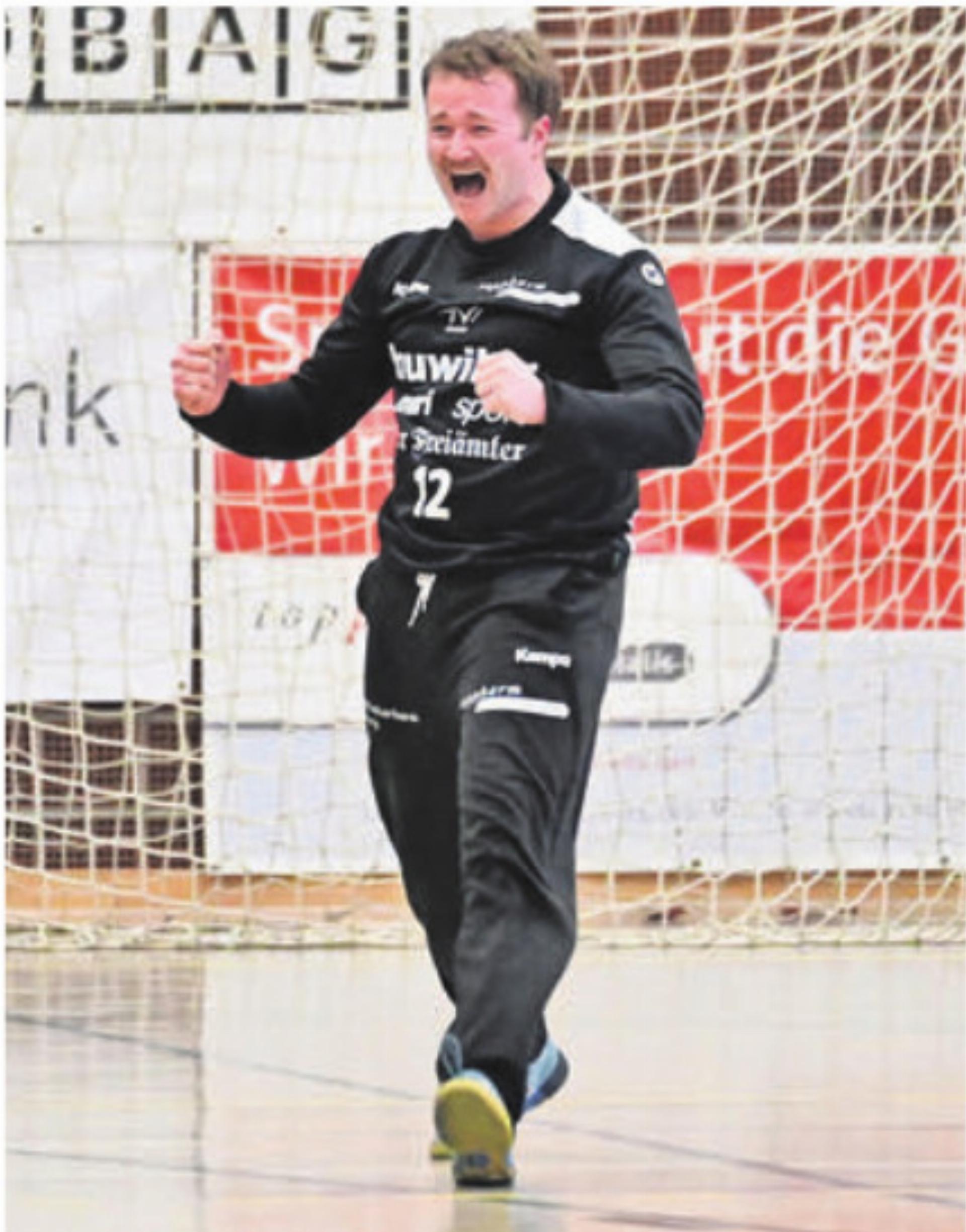 Muri-Goalie Ivo Rütimann will nach zwei Unentschieden in Serie wieder einen Sieg bejubeln. Bild: tvm - Das Bild wird blockiert. – Möglicherweise durch einen aktiven Adblocker.