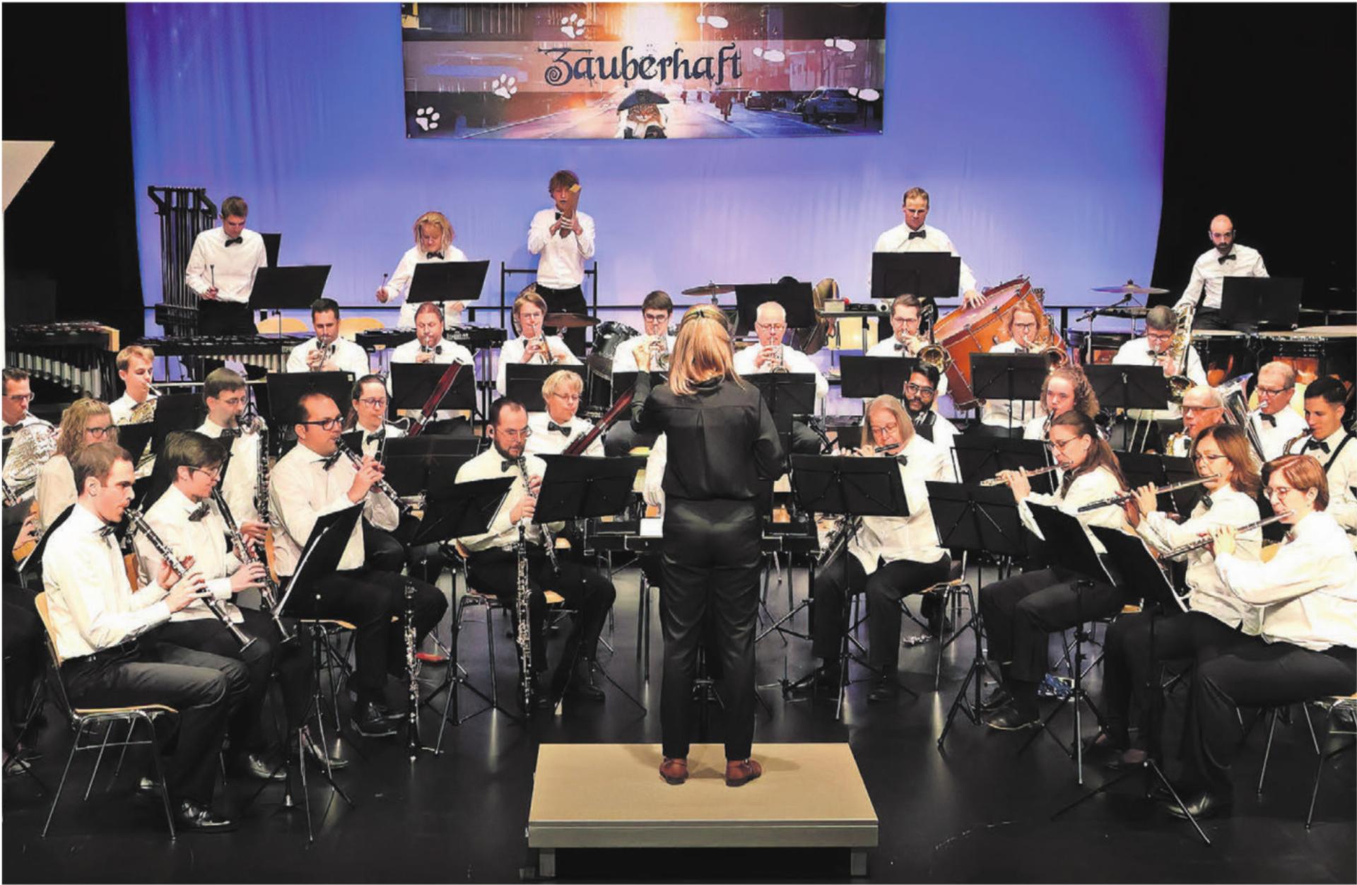 Die Stadtmusik Bremgarten wird mit ihrer Aufführung die Gäste begeistern. Bild: Archiv - Das Bild wird blockiert. – Möglicherweise durch einen aktiven Adblocker.