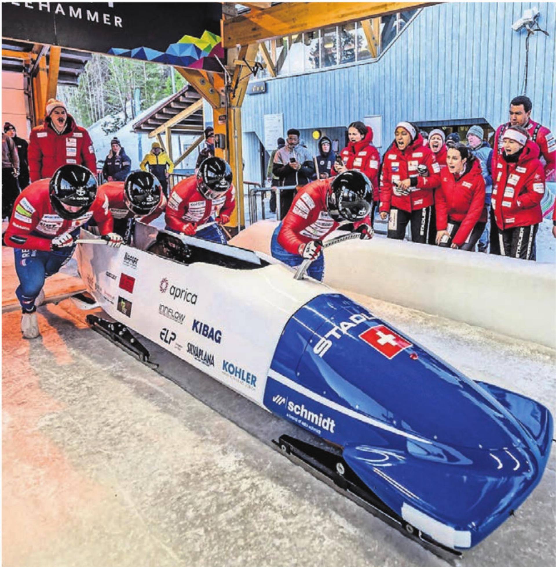 In diesem Winter wird man Nils Reich und sein Team definitiv nicht mehr starten sehen. Der Küntener muss eine Verletzung auskurieren. Bild: IBSF - Das Bild wird blockiert. – Möglicherweise durch einen aktiven Adblocker.