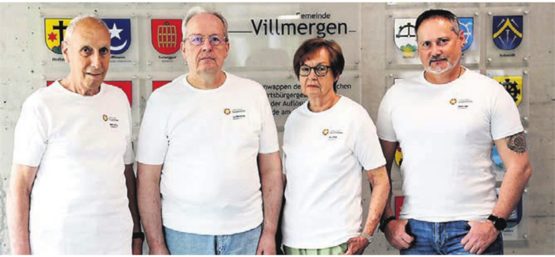 Die Kommission 60  besteht neu aus (von links) Arnold Leuthold, Gunther Orschel, Rita Stöckli und Gemeinderat Fabian Lupp.    Bild: gk - Das Bild wird blockiert. – Möglicherweise durch einen aktiven Adblocker.
