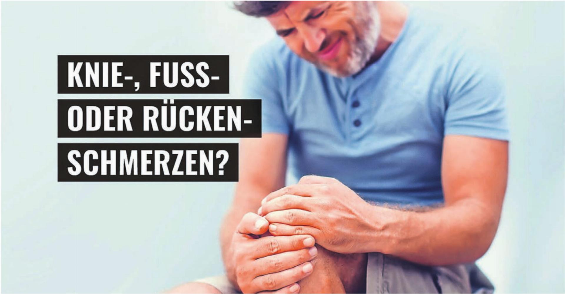 Bei Schmerzen erhalten Sie individuelle Beratung durch Experten. Bilder: zg - Das Bild wird blockiert. – Möglicherweise durch einen aktiven Adblocker.