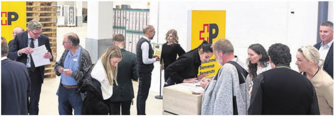 Viel Betrieb kurz vor der offiziellen Eröffnung gestern Montagnachmittag. Viel Betrieb kurz vor der offiziellen Eröffnung gestern Montagnachmittag.