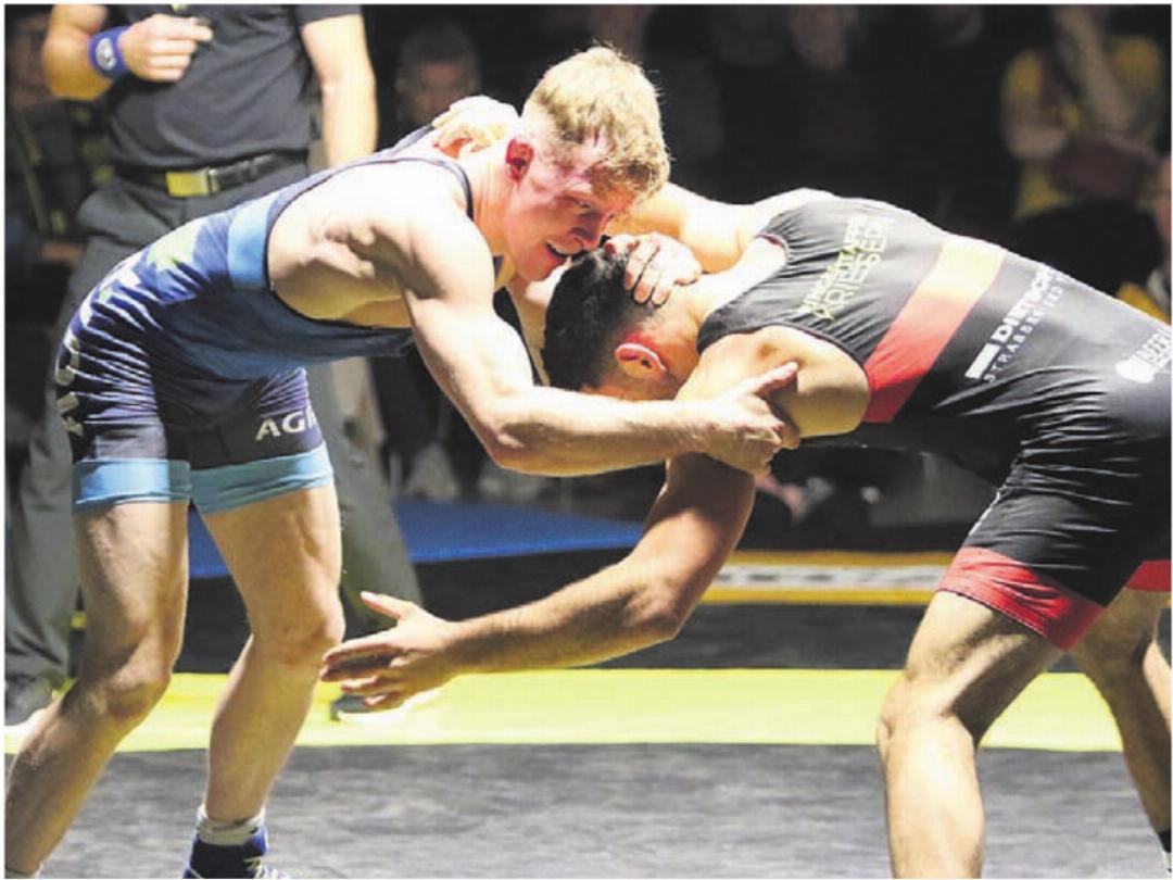 Nino Leutert (links) war der Freiämter Ringer mit der besten Bilanz in der Mannschaftsmeisterschaft und gewann Bronze an der Militär-WM. Bilder: Freshfocus, Josip Lasic Nino Leutert (links) war der Freiämter Ringer mit der besten Bilanz in der Mannschaftsmeisterschaft und gewann Bronze an der Militär-WM. Bilder: Freshfocus, Josip Lasic