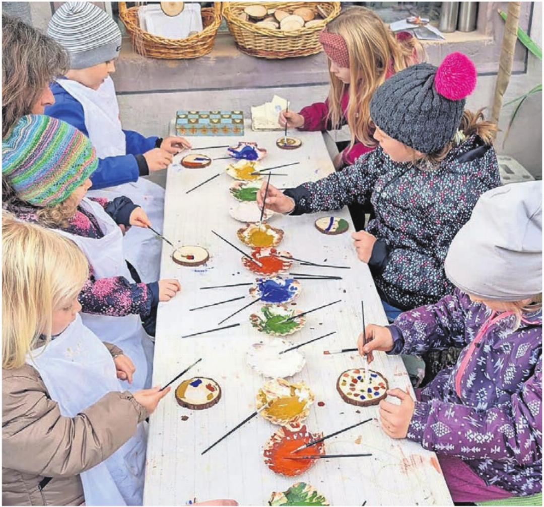 Am Markt der Vielfalt können sich die Kleinen auch künstlerisch ausleben. Am Markt der Vielfalt können sich die Kleinen auch künstlerisch ausleben.