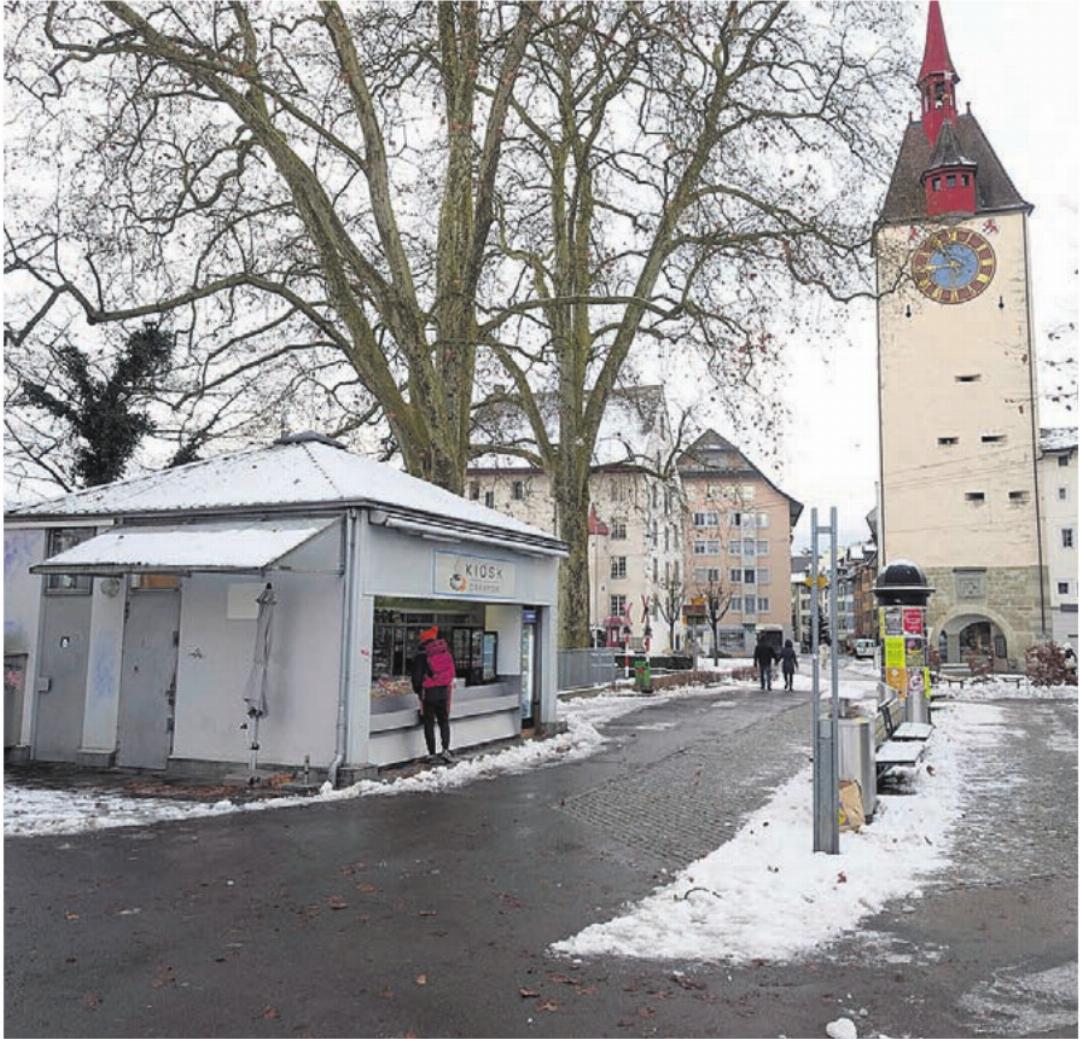 Die kleine Liegenschaft, in der auch der Kiosk eingemietet ist, gehört der Stadt. Die kleine Liegenschaft, in der auch der Kiosk eingemietet ist, gehört der Stadt.