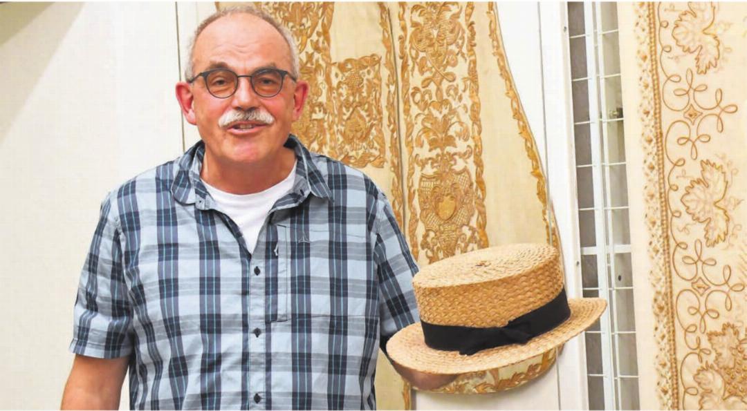 Lokalhistoriker Daniel Güntert leistet rund um das Strohmuseum und sein Archiv stets wertvolle Arbeit.
Bild: Archiv / dm Lokalhistoriker Daniel Güntert leistet rund um das Strohmuseum und sein Archiv stets wertvolle Arbeit.
Bild: Archiv / dm