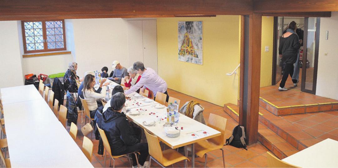 Rund ums Pfarrsäli gibt es einiges an Verbesserungspotenzial. Rund ums Pfarrsäli gibt es einiges an Verbesserungspotenzial.