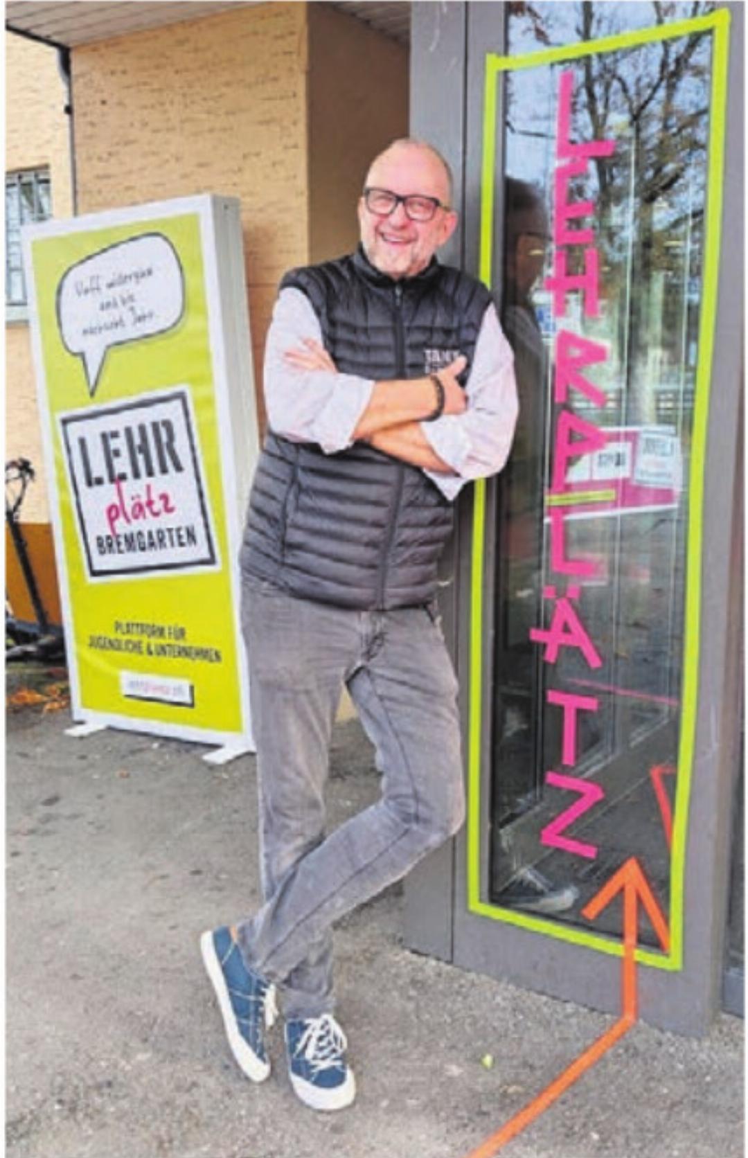 Ralph Nikolaiski ist «absolut happy» über die Erstausgabe seiner Lehrlingsplattform. Ralph Nikolaiski ist «absolut happy» über die Erstausgabe seiner Lehrlingsplattform.