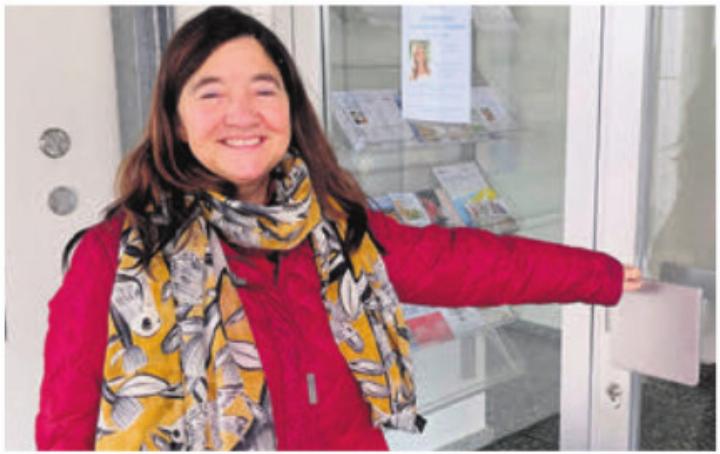 Jacqueline Bedo lädt bald zum Reparieren ins Kirchgemeindehaus. Bild: huy