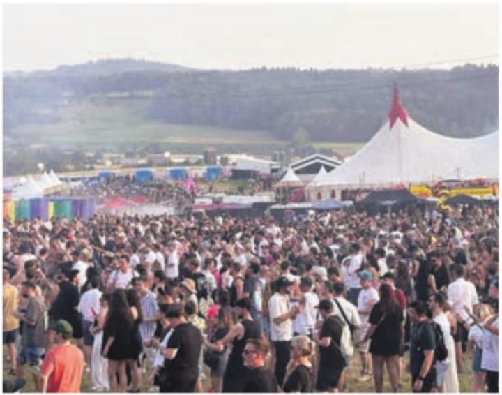 15 000 Menschen kamen ans Hive Air im Sommer 2025. Bild: spr