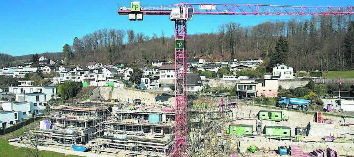 Huwiler   Portmann AG ist auch auf Grossbaustellen zu Hause. Bild: zg