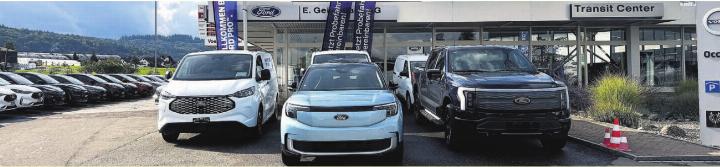 Ausstellung Ford   Bilder: Garage Geissmann