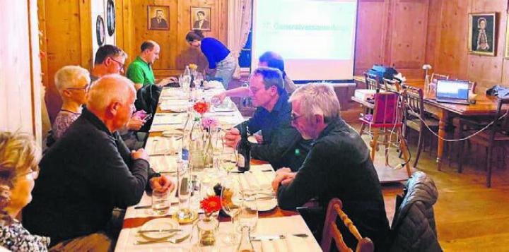 Die Mitglieder des Vereins Kellerämterlauf trafen sich in Oberlunkhofen zur jährlichen Versammlung. Bild: zg