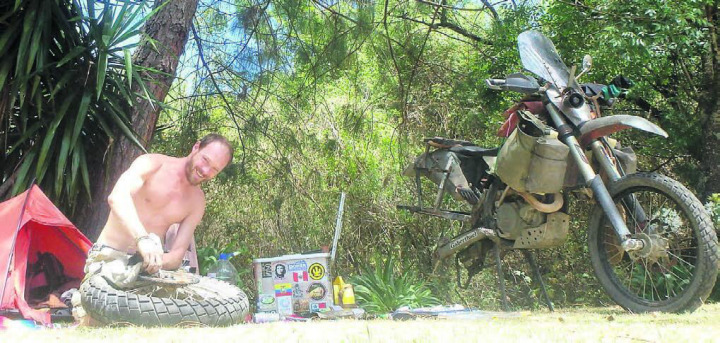 Thomas Heimberg war dreissig Monate unterwegs. Bild: zg