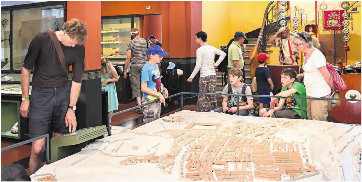 Das Vindonissa-Museum lädt im Februar und März zu verschiedenen Anlässen ein. Bild: Museum Aargau