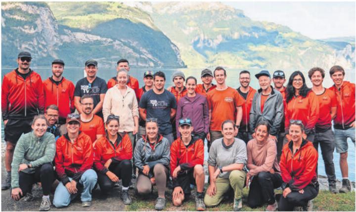 Die Turnerinnen und Turner erlebten abwechslungsreiche zwei Tage. Bild: zg