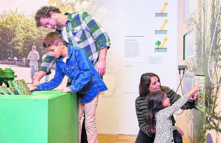 Die Sonderausstellung «Cool down Aargau» soll auch Familien ansprechen. Bild: naturama