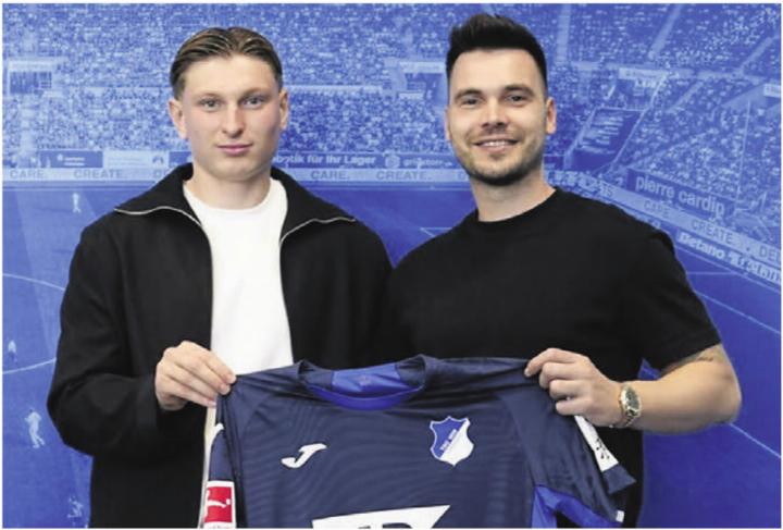 Alessandro Vogt (links) und Goran Karanovic in Hoffenheim. Bild: zg