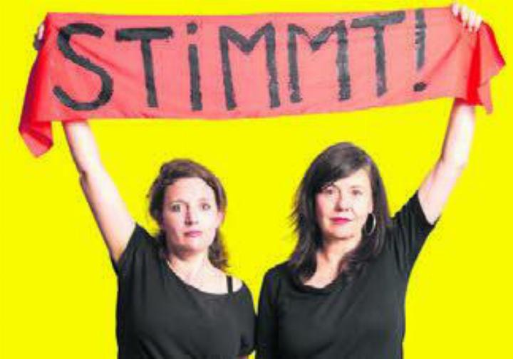 Stefanie Grob und Sibylle Aeberli. Bild: zg