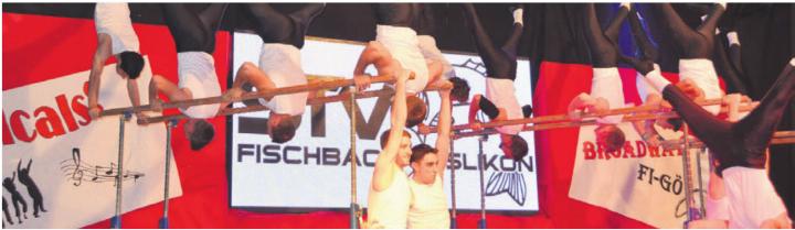 Die Turnshow des Sport- und Turnvereins Fischbach-Göslikon verspricht viel Spektakel. Bild: Archiv