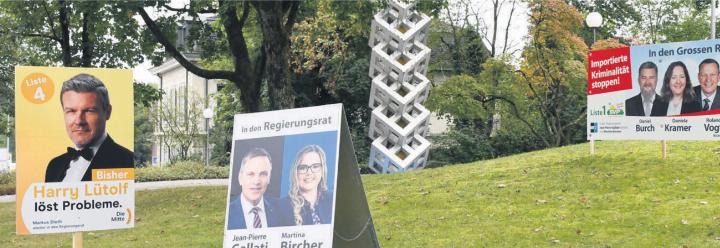 Der Wahlkampf ist auch im Bezirk Bremgarten lanciert: Es geht um 16 Sitze im Grossen Rat. Bild: Daniel Marti